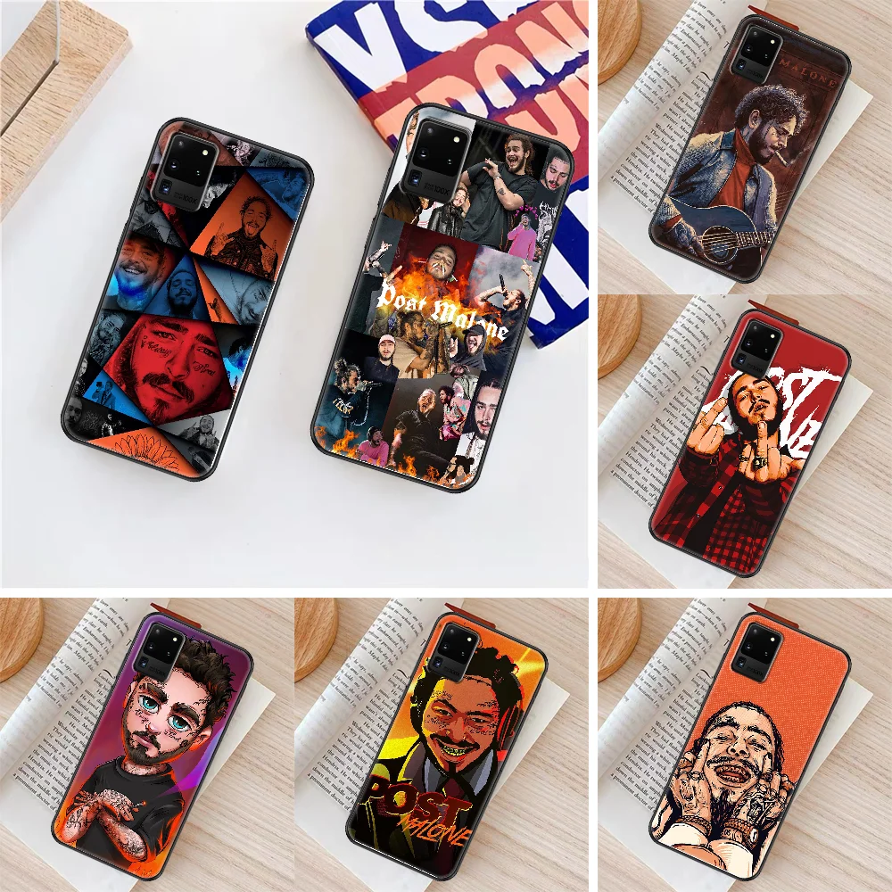 Певица Post Malone чехол для телефона Samsung Galaxy Note 4 8 9 10 20 S8 S9 S10 S10E S20 плюс UITRA Ультра