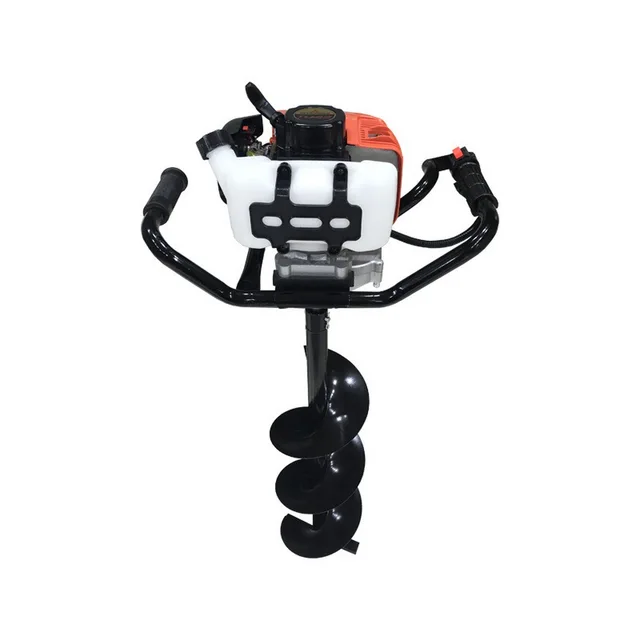 63Cc 2200 W 2200W -Os Lyuk Ásó Földi Auger Benzinfúró Bits Kerítés Fúró Professzionális 200 Mm -Es És 60 Cm Pólus - Image 5