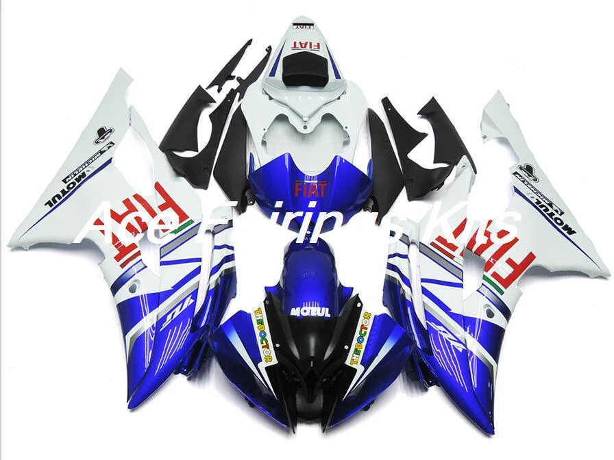 4 бесплатных подарка ABS мотоцикл Полный Обтекатель Набор подходит для YAMAHA YZF-R6 2008- ABS пластик Cowlings обтекатель комплект красный синий