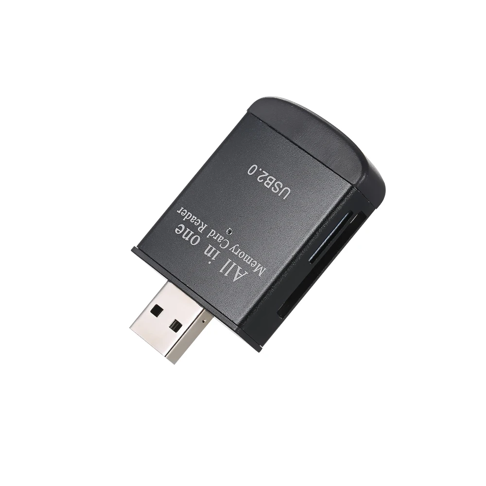 Все в одной карточке считывания кодов USB 2,0 с MS TF для ПК(Золотой