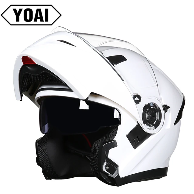  Casco modular con Bluetooth para motocicleta, cascos modulares  abatibles para hombres y mujeres, certificación de calidad DOT, cascos de  moto impermeables de cara completa, con forro extraíble : Automotriz