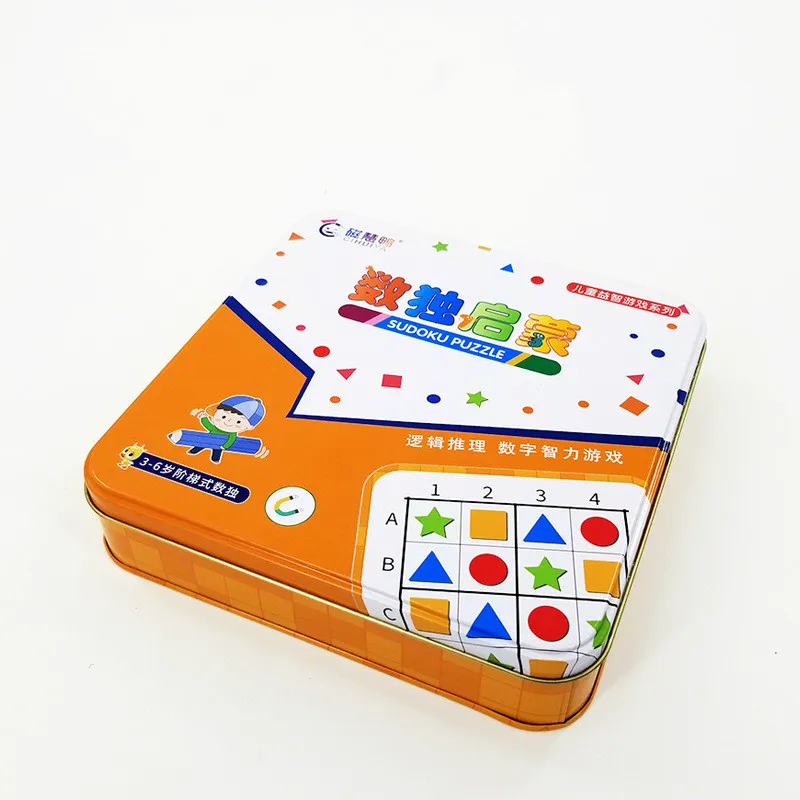 Магнитная игра Sudoku Детские ступеньки развивающие игрушки для детского сада