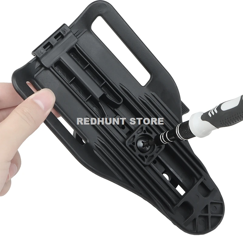 Three Gear Ddjustment Gun Holster Adapter Base Kydex Pistol Belt Waist Holster Platform Quick Release Accessories pistol holster gun holster