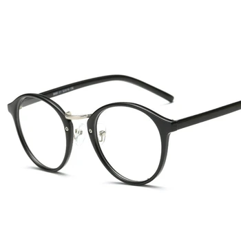 

Retro Round Glasses Frame Clear Lens Eyeglasses Myopia Glasses Frame Student Optical Glasses Frames Decorative Fake Glasses