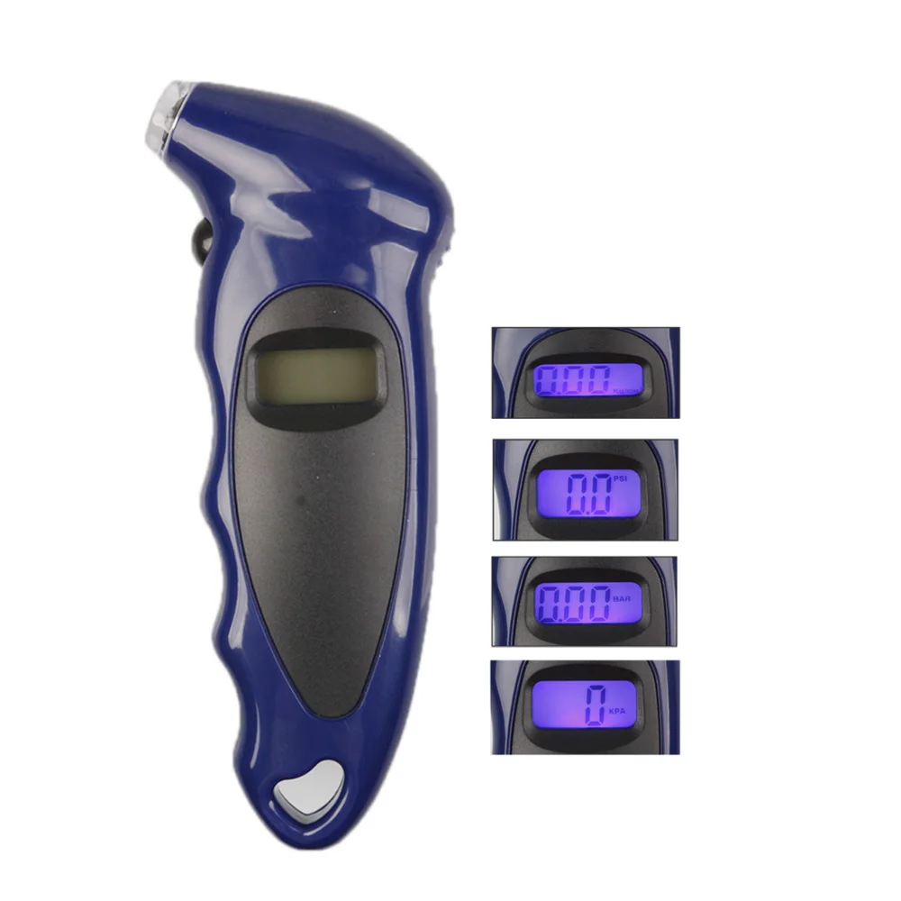 Digital Tire pressure gauge 0-150 PSI Backlight High-precision digital tire pressure monitoring car tire pressure gauge