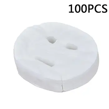 

100pcs Disposable Cotton Face Mask Sheet Paper DIY Soft Breathable Non-toxic Nonwoven Skin Care Beauty Tool Makeup