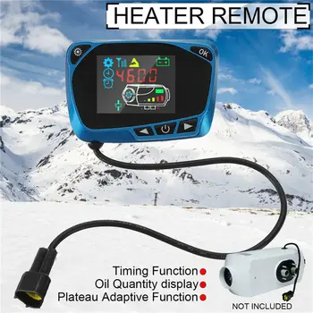 

12V/24V LCD Switch Monitor For Car Track Diesels Interior Accessories Blue