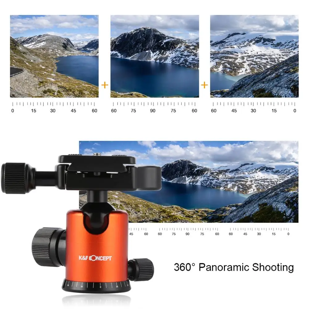 K&F Concept Professional DSLR Camera Tripod 50