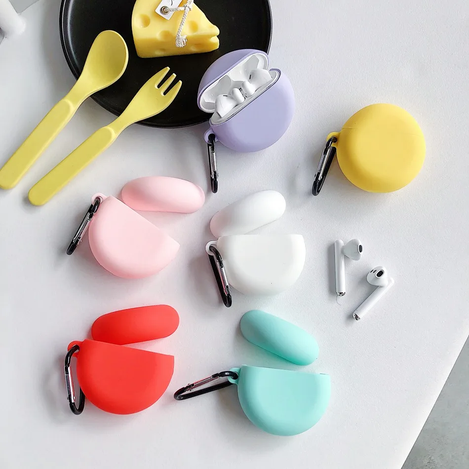 Мягкий силиконовый чехол для наушников Huawei FreeBuds 3 Pro Free Buds Bluetooth беспроводная