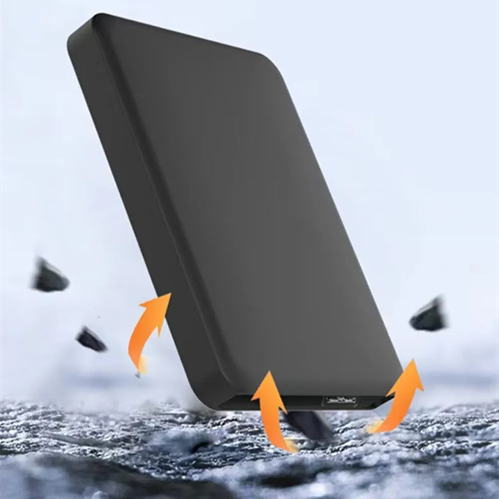 Hard Disk Case HDD Enclosure External Hard Drive Housing Portable Hard Drive Hard Disk Soft Silicone Cover Protect Sleeve Skin PSSD Case for WD Elements/SE Hard Drive 500G/1T/2T