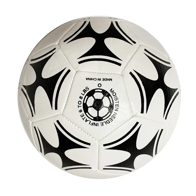 

New Soccer Football High Quality PU Material Trainer Ball Premier League Standard Size 5 Futball For Men Women