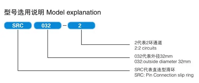 SRC032-2 SRC032-3 SRC032-4 серии проводящий скользящее Кольцо Электрические скользящее кольцо