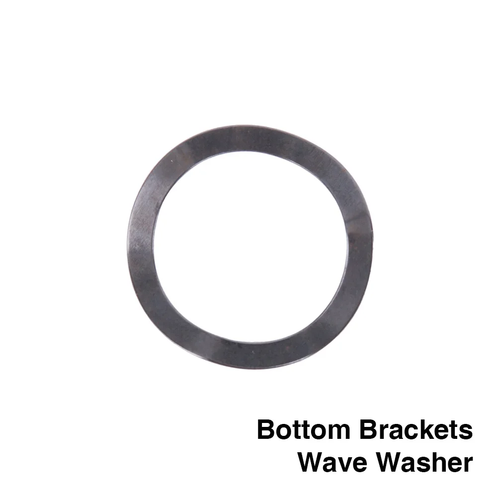 30mm wave washer Велосипедные кронштейны аксессуары адаптер GXP волновая шайба 0,5 мм для дорожного горного велосипеда SRAM GXP 24 22 мм chainset - Цвет: 30mm wave washer