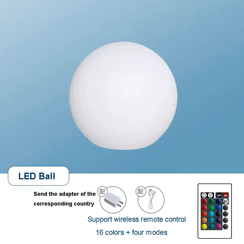 LED Garden Lights Outdoor Anti-fall Lawn Lamp Holiday Wedding Landscape Decoration Floor Lamp Park Bar Lighting Ball Dimmer