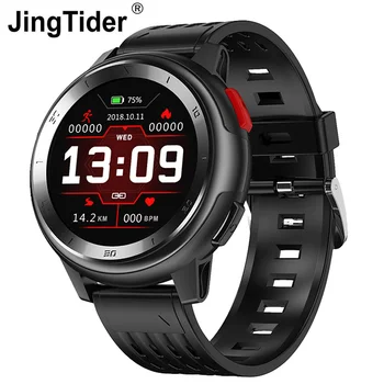 

DT68 ECG PPG HRV Smart Watch 1.2" Full Round Screen IP68 Waterproof Fitness Tracker Men Women Watch Bracelet Sleep Monitor Alarm