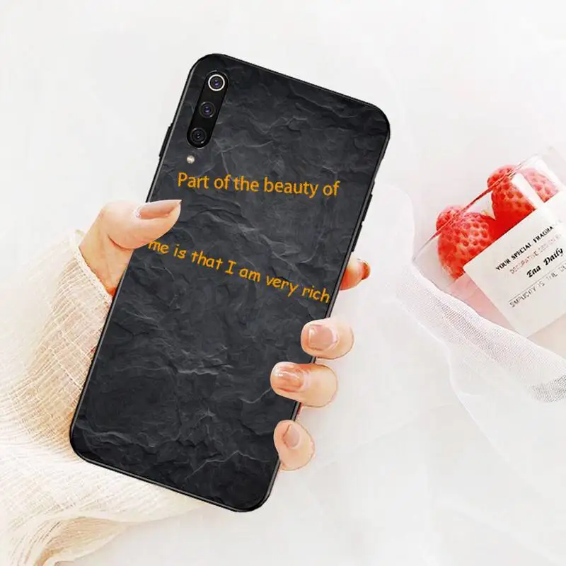 NBDRUICAI Putin Trump Marble Popular Popular Slogan Luxury Phone Cover for Xiaomi Mi9 9SE 8SE Pocophone F1 Mi8 Lite xiaomi leather case card