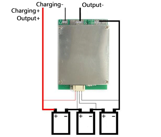 3S литий-ионная батарея зарядное устройство Lipo ячеечный модуль PCB плата защиты BMS для сверлильного двигателя 12,6 в с балансом 6A/12A/100A