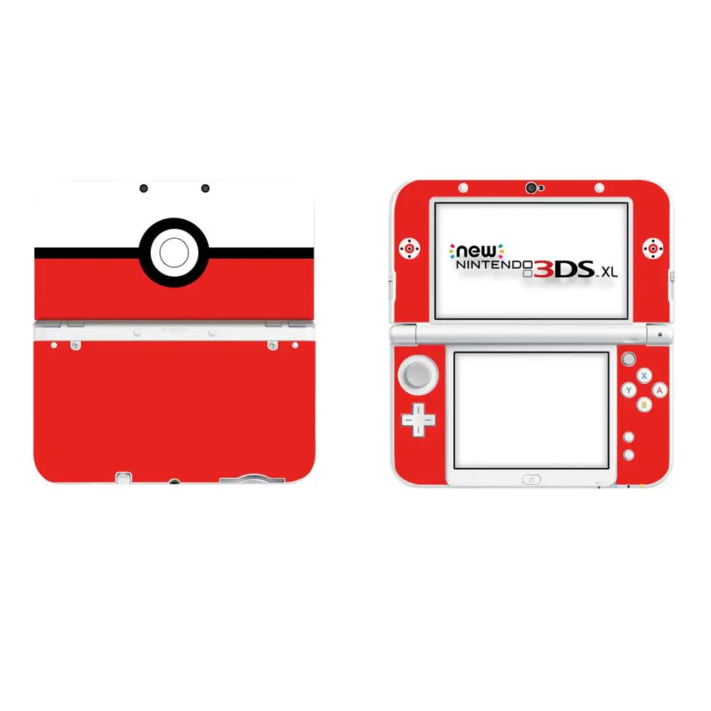 Pokemon Go Пикачу полное покрытие наклейка Кожа Наклейка для NEW 3DS XL Скины Наклейка s для NEW 3DS LL виниловая Защитная Наклейка - Цвет: DSLL0268
