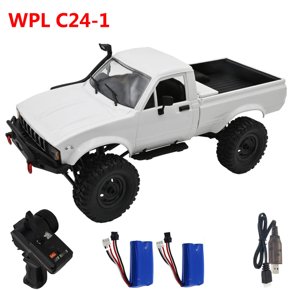 Новинка обновленная модель автомобиля WPL C24 с дистанционным управлением