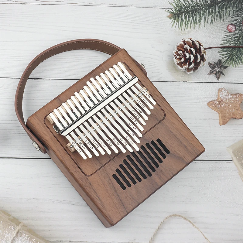 

17 Keys Kalimba Calimba Thumb Piano Can Be Connected To Electric Box High Quality Kalimba Piano Instrument De Musique
