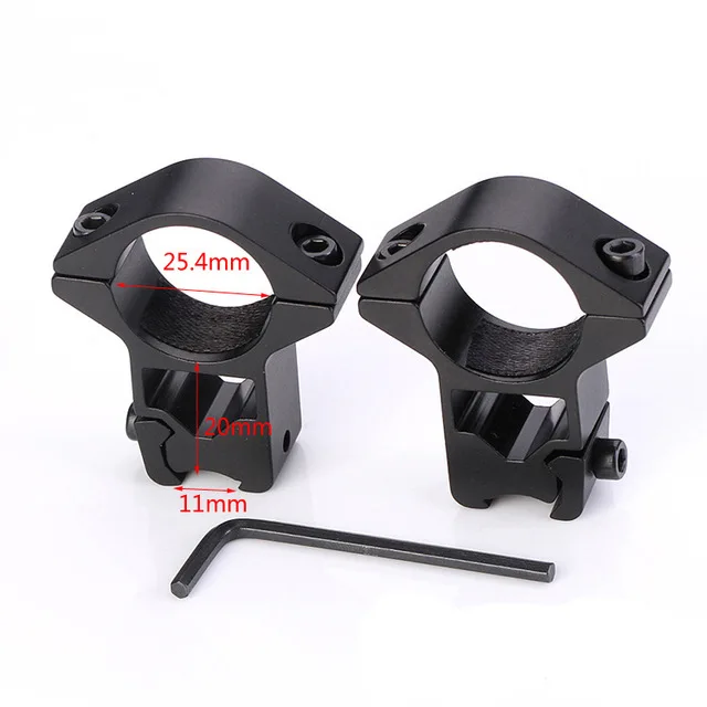 11mm-h 2-6X32AOEG тройной охотничий прицел красный зеленый Mil-Dot с подсветкой Crosshair оптика рефлекторные оптические прицелы для наружной охоты - Цвет: 11mm-h
