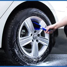 Универсальный Набор для чистки автомобильного ухода чистящее кольцо для шин интенсивное Очищение щетка с длинной ручкой Автомобильная щетка для колеса для Toyota для Honda
