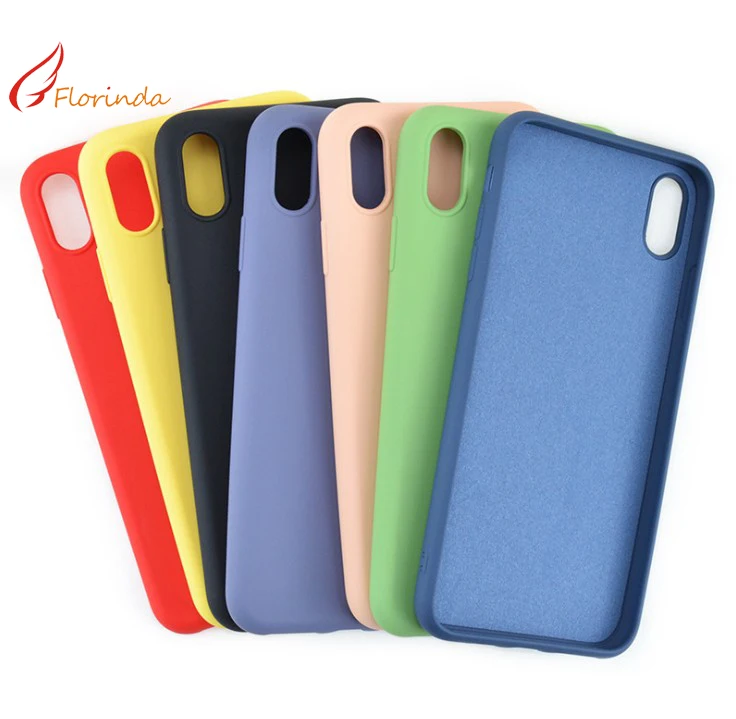

Original Official Silicone Cases soft For Apple iPhone X Xs MAX XR 11 Pro case for Apple iPhone 7 8 Plus 6 6s 5 5s SE case Logo