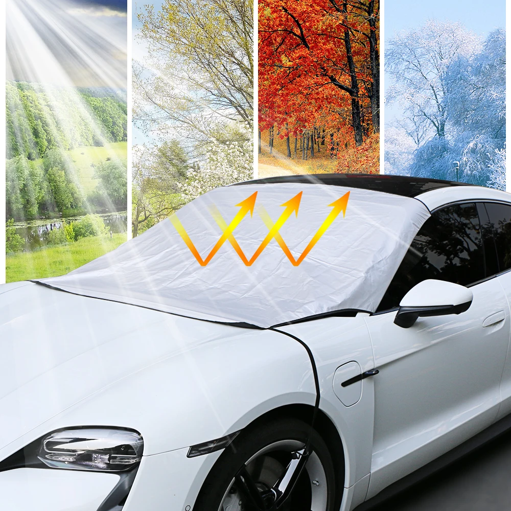 Car Windshield Sunshade for Jeep Cherokee Compass Patriot Renegade TrailHawk Wrangler Auto Accessories Styling