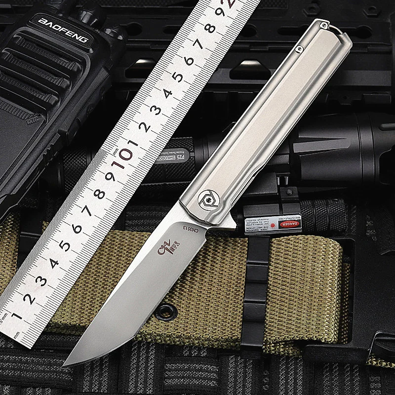 M390 тактический складной нож титановый сплав TC4 кемпинг выживания Охотничьи ножи