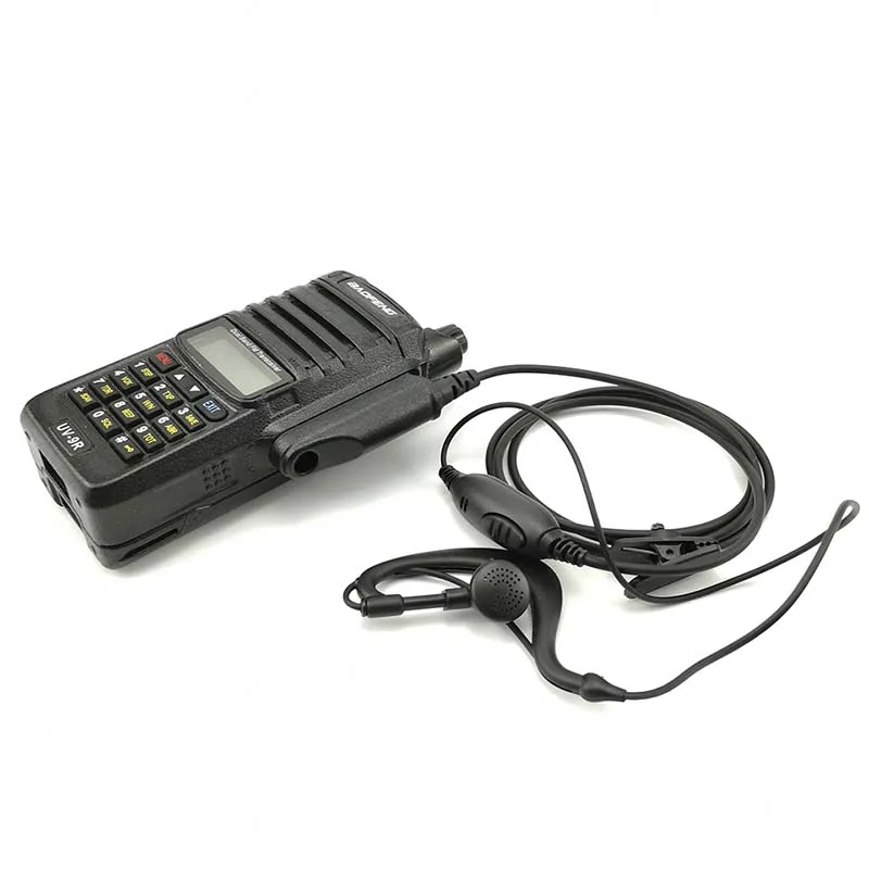 1/2 шт. Baofeng UV-9R IP 67 иди и болтай Walkie Talkie “иди и 10 км CB радио динамик микрофон PTT Микрофон Гарнитура для Baofeng УФ 9R BF-9700 GT-3WP BF-A58