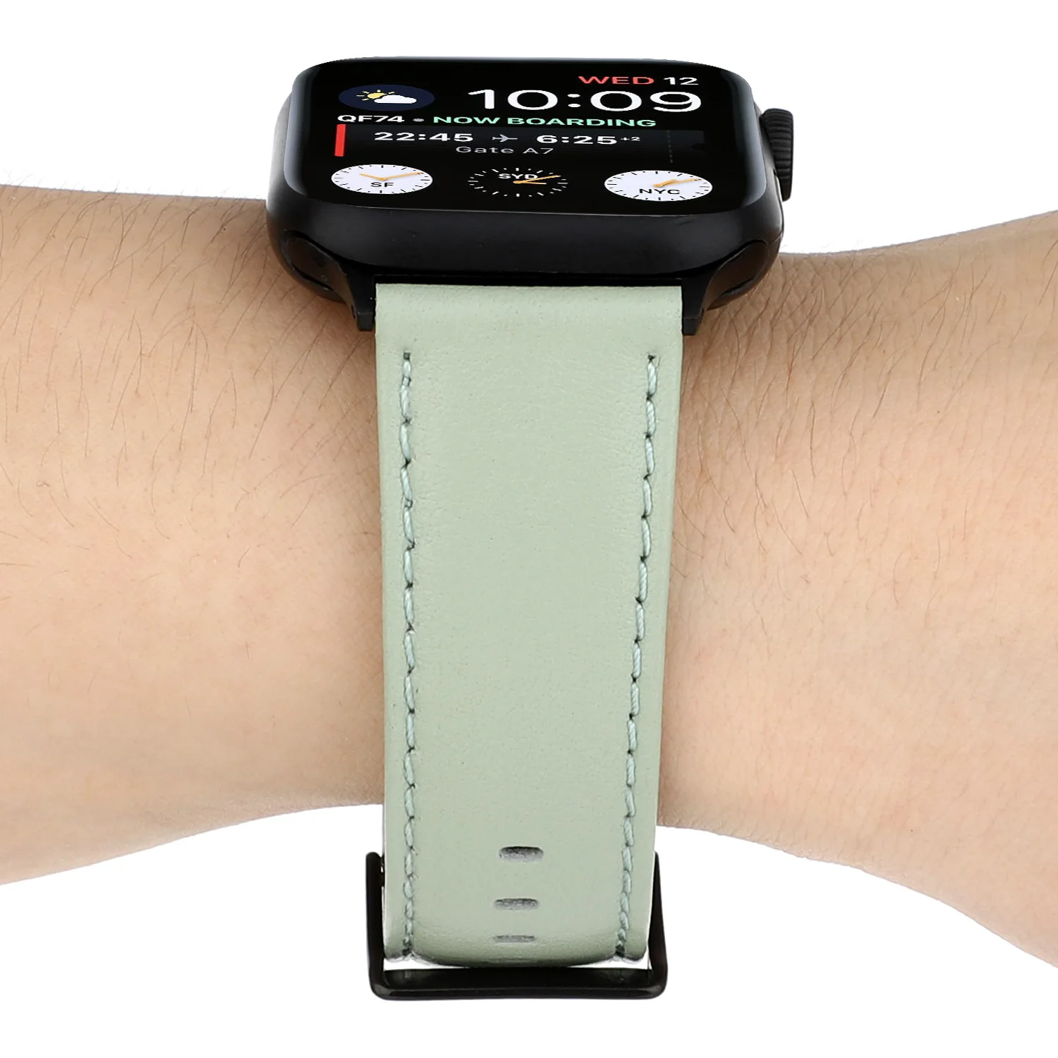 Кожаный ремешок pulseira для apple watch 5, 3, 4, ремешок для iwatch band 44, 38 мм, 40 мм, 42 мм, correa wrist Series 2, 3, 4, 5, ремни
