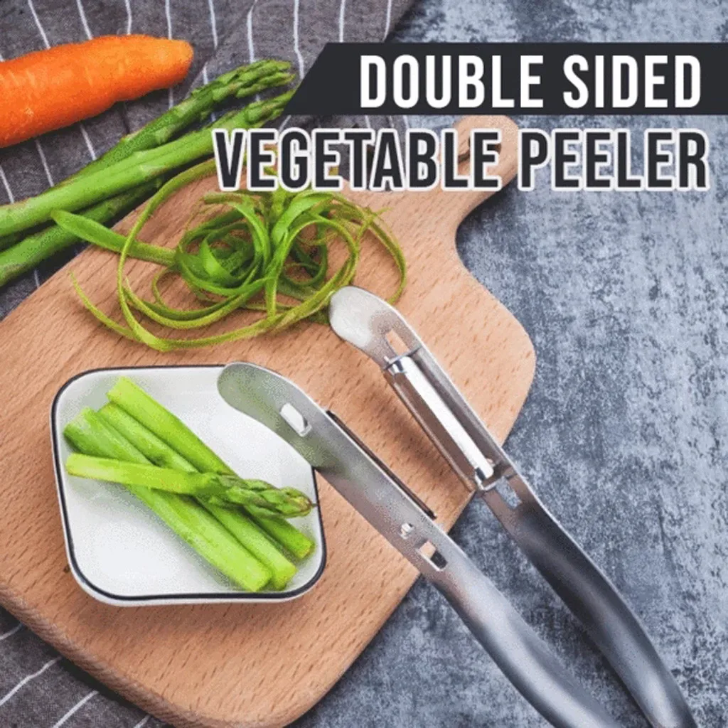 Овощерезка Сталь Многофункциональная двухсторонняя Овощечистка Asparagus paring Yam Magic двойная кромка слайсер K805