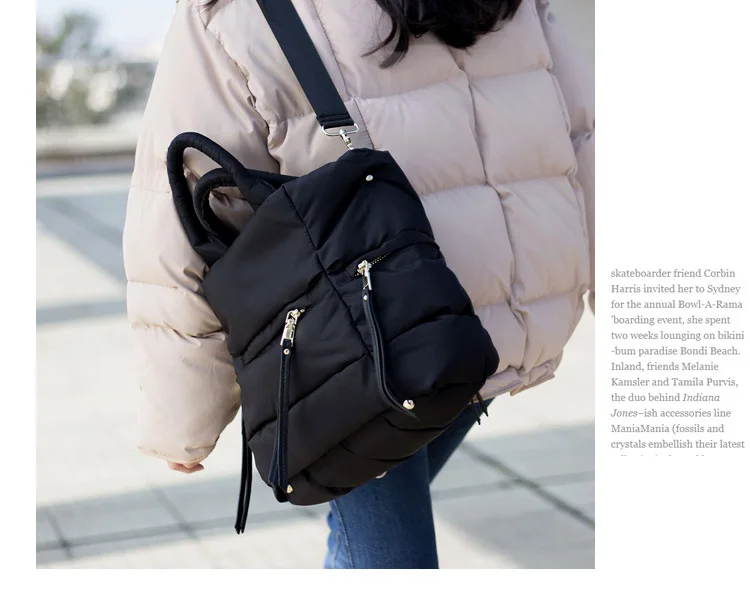 Женская сумка на плечо, сумка, сумка, нейлоновая ткань Оксфорд, водонепроницаемая сумка, женская новая Корейская версия сумки на молнии