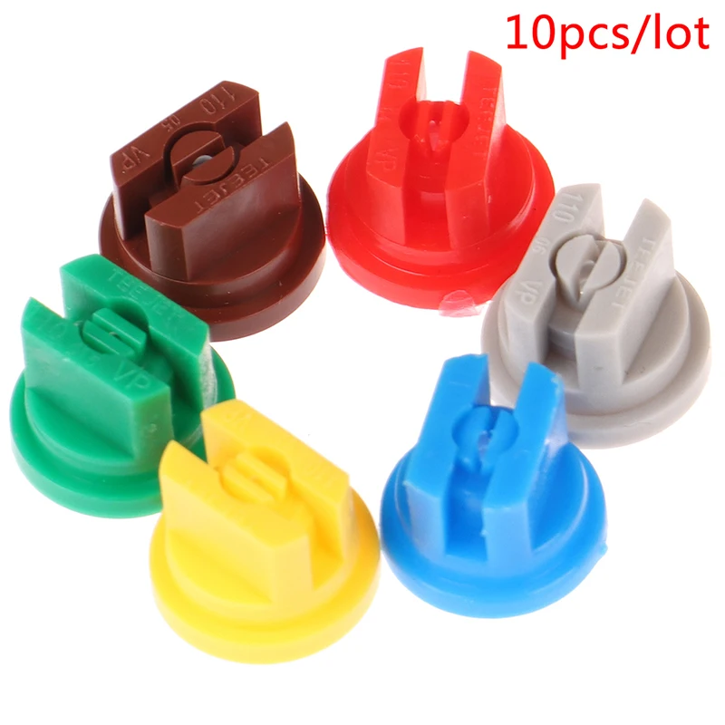 10Pcs/set Fan-Shaped Knapsack Sprayer Nozzle Agriculture Fruit Misting Sprinkler Atomization Sprayers Garden Accessories