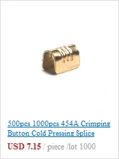 500pcs 1000pcs Dentada DJ-451 Fivela U-em forma