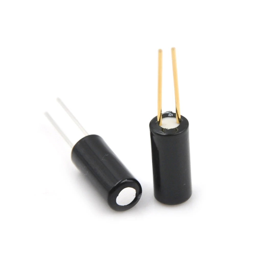 

10pcs 5.2*11.5 Gold/Silver Plated SW-520D Tilt Shaking Position Switches SW520D Vibration Sensor Metal Ball Tilt Shaking Switch