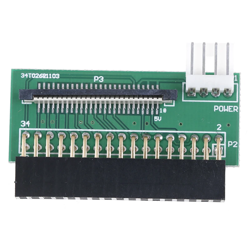1pcs 34 Pin Floppy Interface to 26 pin FFC FPC to PCB Converter Board Adapter 