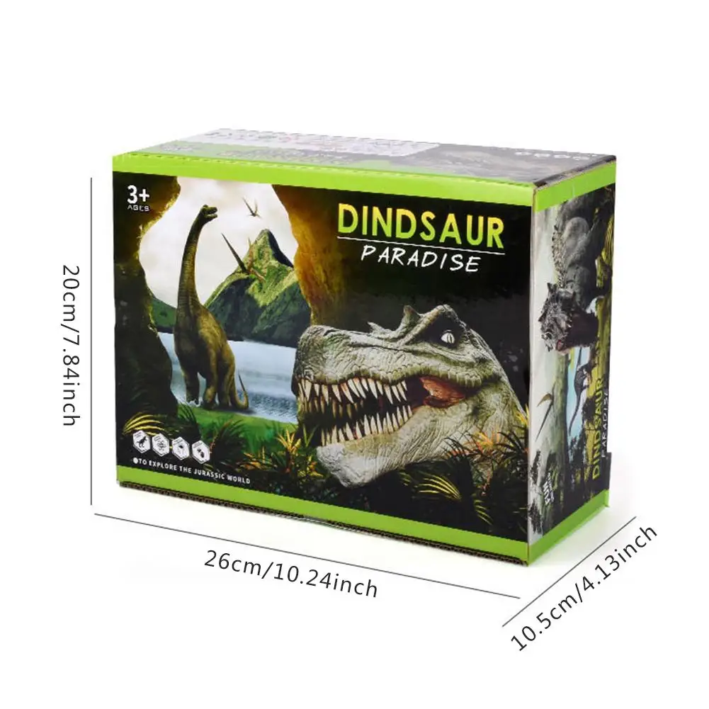 Игрушечная Фигурка динозавра с игровым ковриком, детский набор игрушек динозавров, детский игровой набор, развивающие Подарочные игрушки для мальчиков и девочек, игровые коврики, коврик
