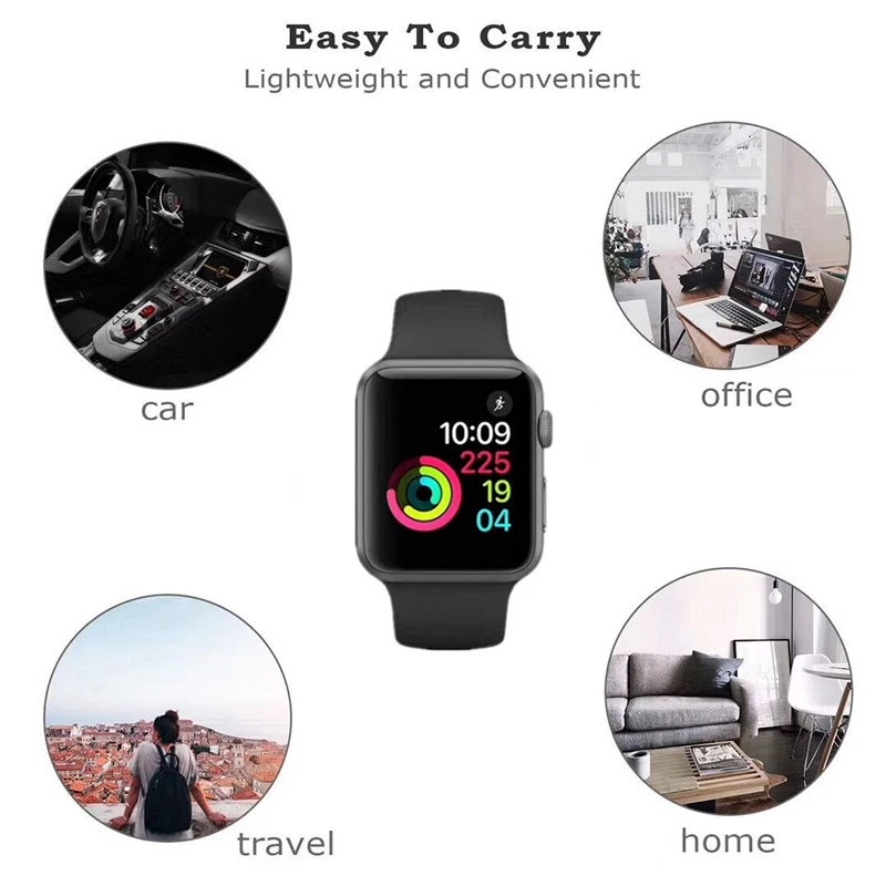 Беспроводной зарядный кабель для iWatch Series 5 4 3 2 1 USB Магнитный зарядный кабель 3 фута/1 м для Apple Watch зарядное устройство 38 40 42 44 мм