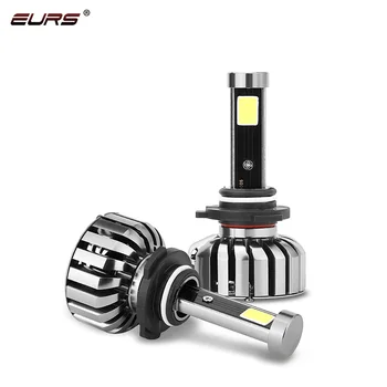 

EURS(TM) 2PCS N7 No Error High Bright HB4/9006 Led Head Lamps H1 H4 H7 H11 9004 Auto Fog Light 80W 8000LM Fan Cooling Style