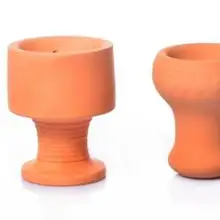 1 шт. Красная Глина Керамическая пористая Phunnel чаша для кальяна чаша обозрения кальян с люверсами изготовленные из керамические аксессуары
