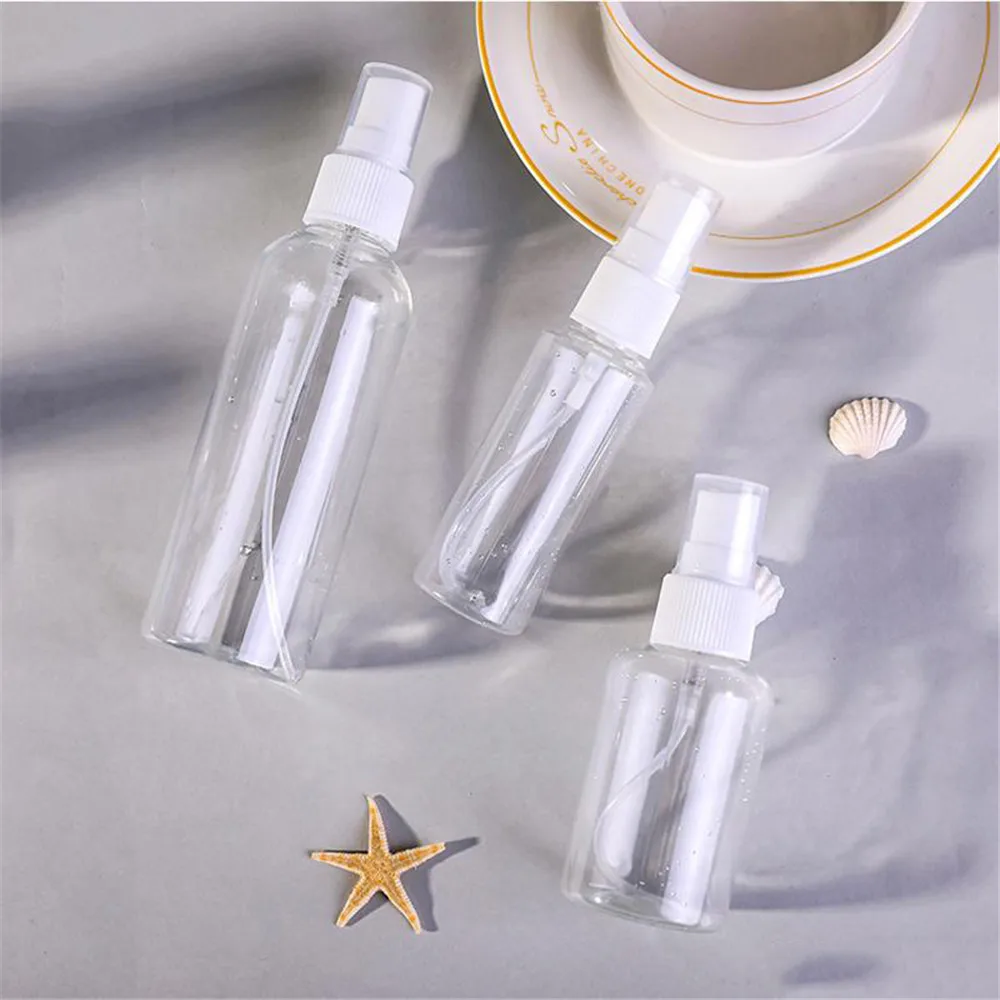 DHL free Shipping 30ml 50m 100ml Makeup Atomizer Portable Plastic Spray Bottle Liquid Pot Mini Empty Cosmetic Makeup Containers DHL free Shipping 30ml 50m 100ml Makeup Atomizer Portable Plastic Spray Bottle Liquid Pot Mini Empty Cosmetic Makeup Containers