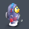 Children's Space Duck Dancing Robot with Light Music Cartoon Funny Walking Musical Educational Toys Christmas Gifts for Boy Girl 5