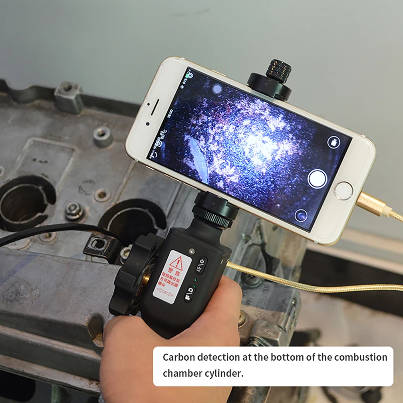Endoscope Camera 5.5MM/8.5MM Articulating For iPhone PC Visual Automotive Inspection 2-Ways &180 Degree Articulates Probe