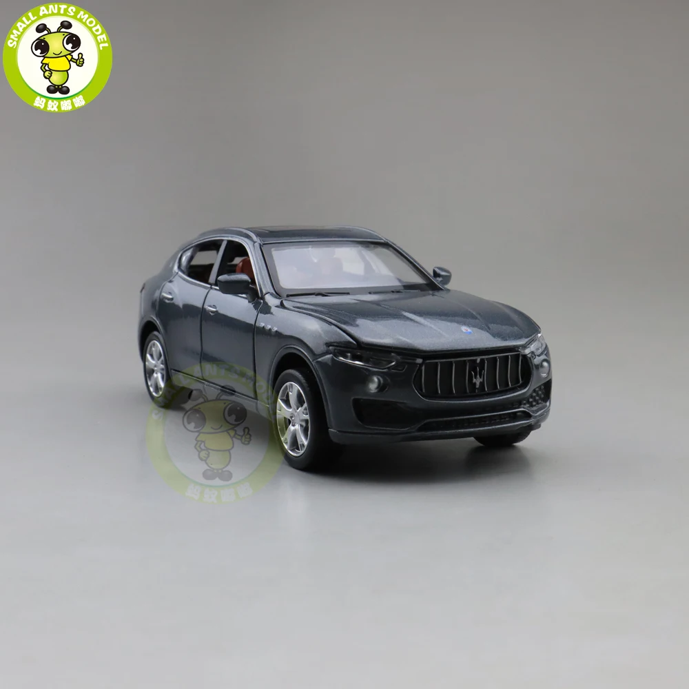 1/33 Maserati Levante SUV литая модель автомобиля SUV игрушки для детей звук освещения Вытяните назад Подарки