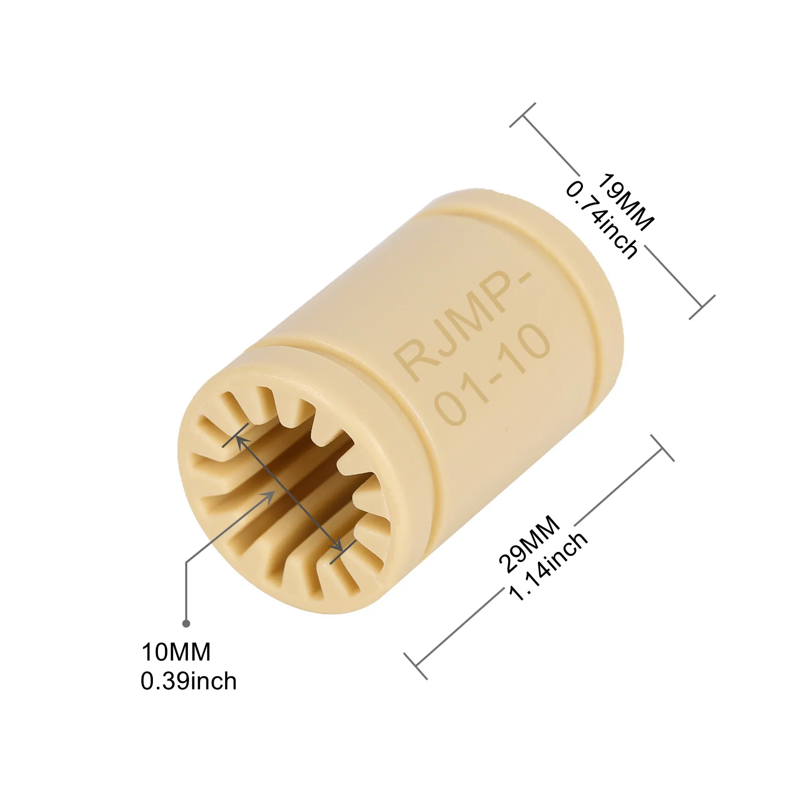 rolamentos lineares, máquina deslizante, substituir peças, LM10UU,