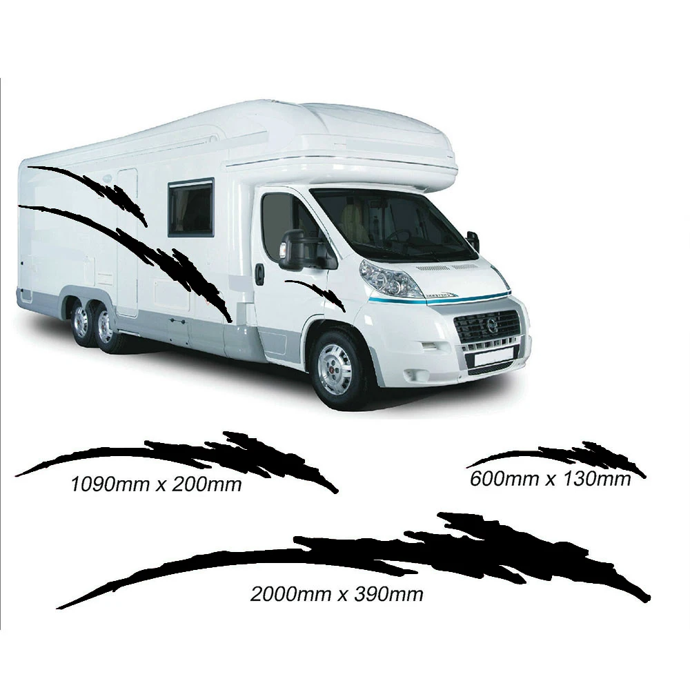

Creative Motorhome Stickers KK Vinyl Graphics RV Stickers Decals Set Camper for JDM SUV RV VAN