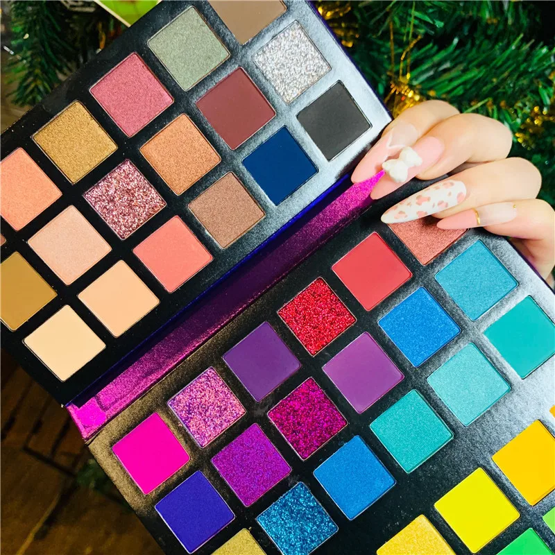 72 Colors ULTRA SECRET PALETTE Matte Glitter Eyeshadow Palette Colorful Eye Shadow Neon Eye Pigments Makeup Palette eye shadow,eye shadow plate