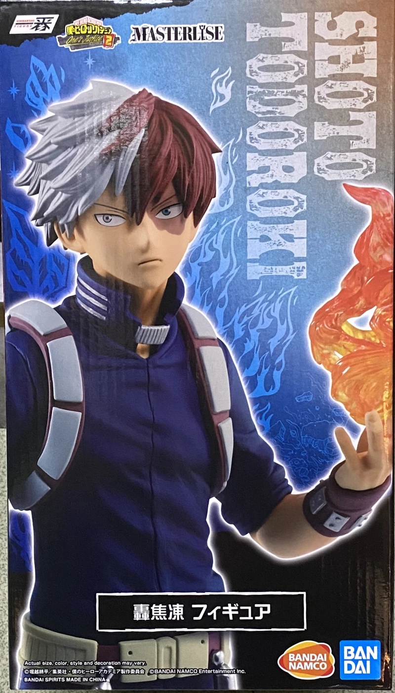 

BANPRESTO Original My Hero Academia EX Masterlise Shoto Todoroki Figure Figurals Dolls Brinquedos
