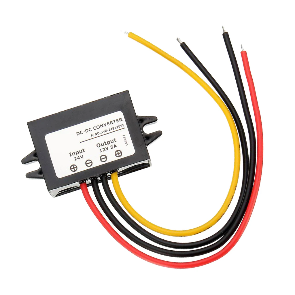 Фирменная Новинка прочный 24 v-12 v ток Шаг вниз редуктор напряжения грузовик автомобиля